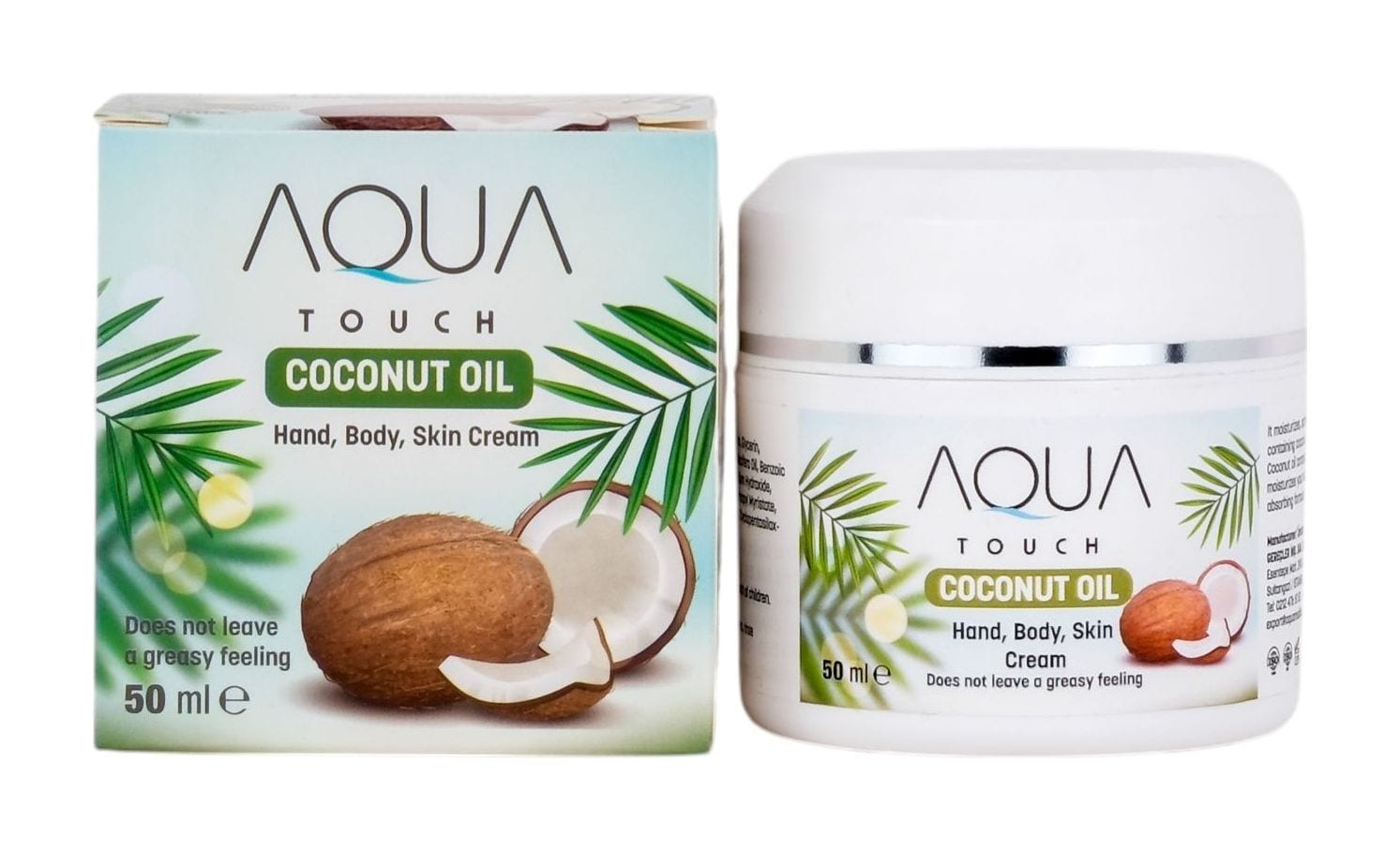 Coconut Oil Hand, Body, Face Cream 50 gr