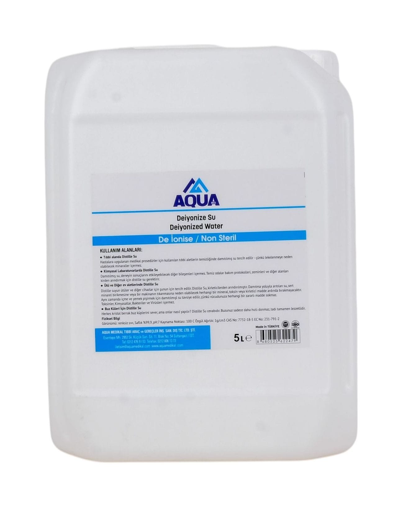 Deionized Water 5000 ml