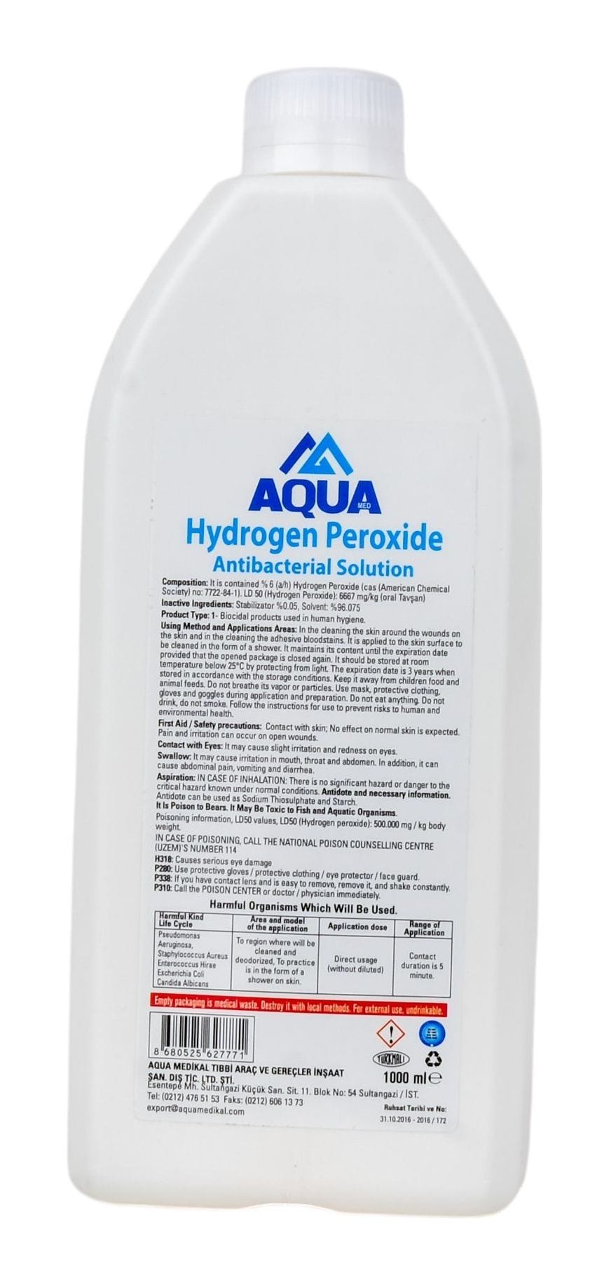 Oxygen Water 1000 ml