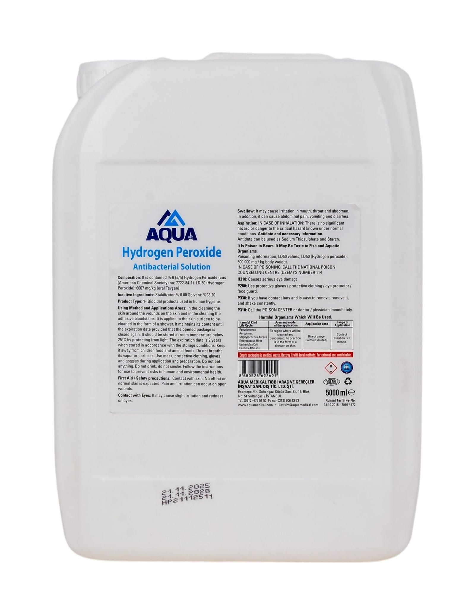 Oxygen Water 5000 ml