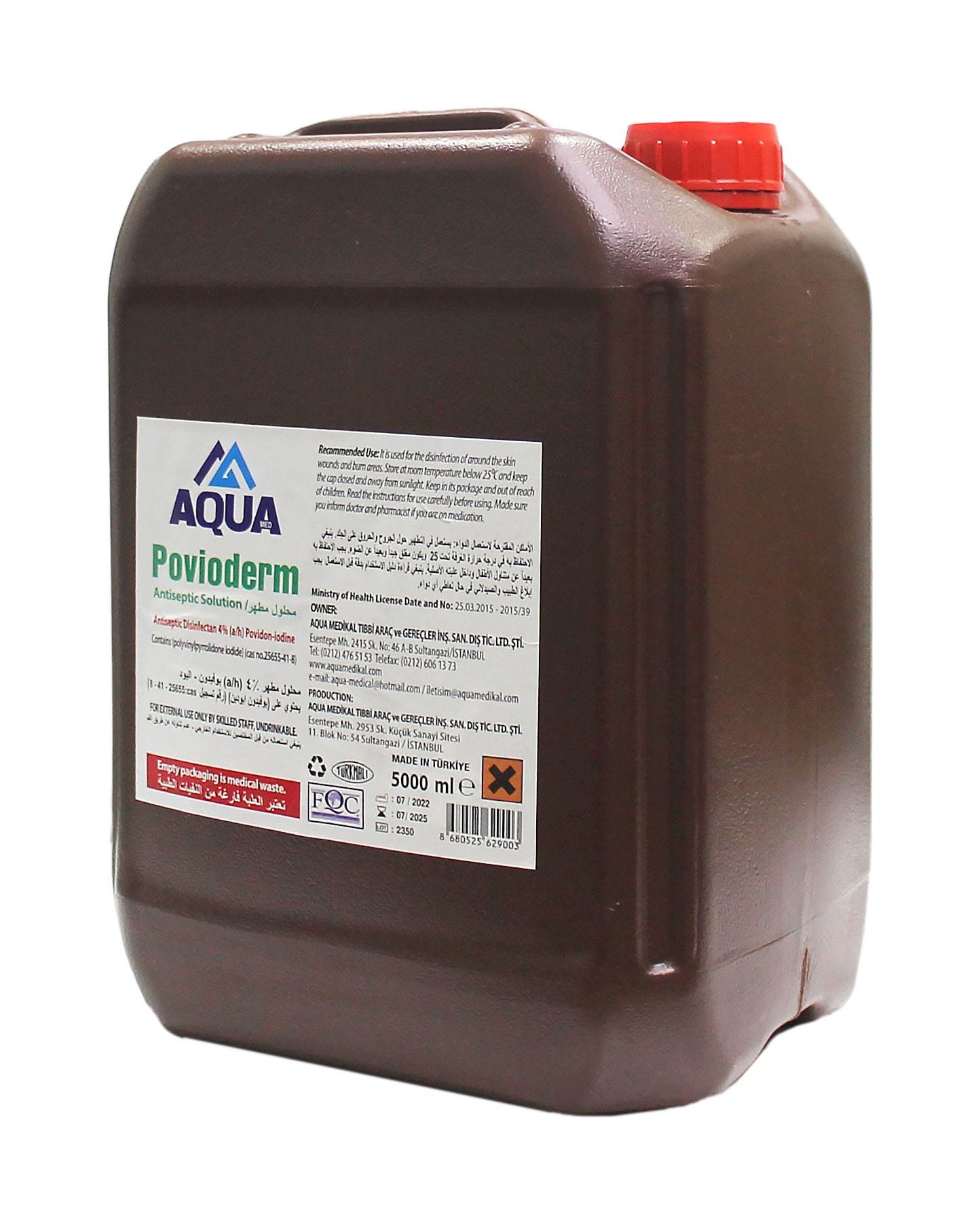Povioderm Antiseptic Solution 10% 5000 ml
