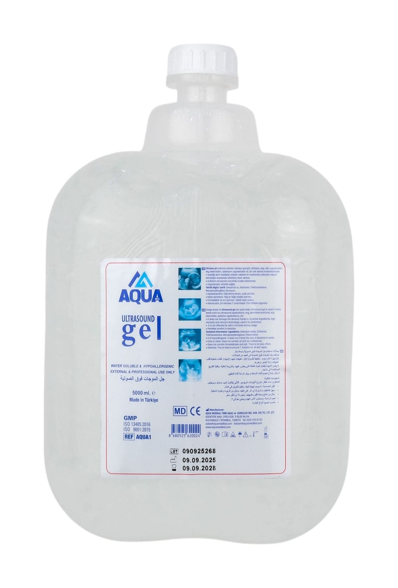 Ultrasound Gel 5000 ml soft bag