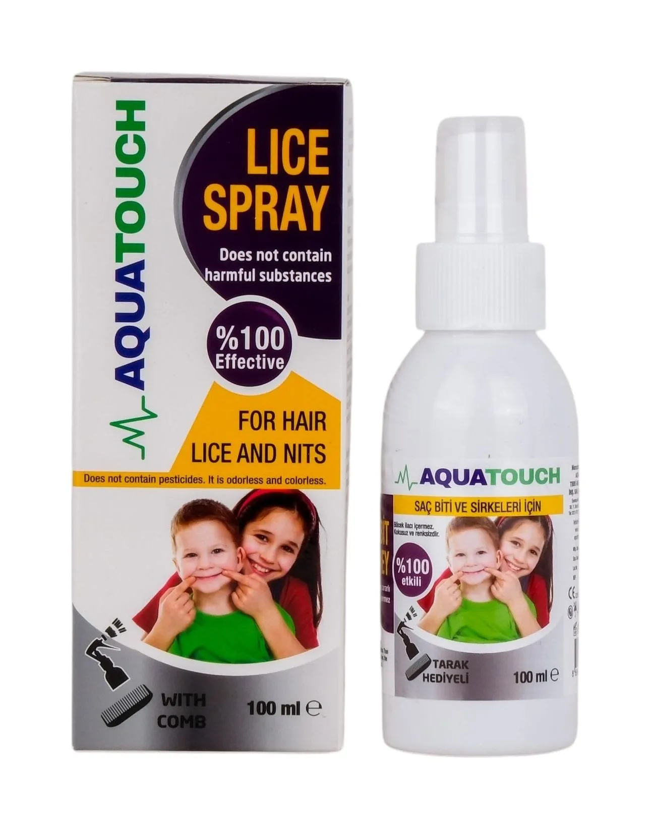Spray antipoux