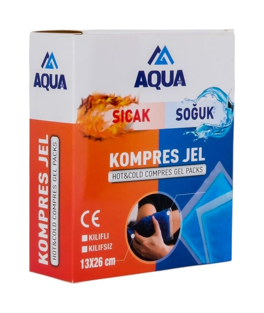 Compresse gel chaud&froid 13×26