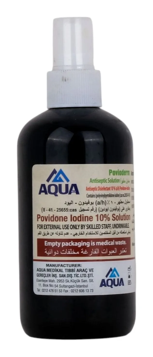 Povioderm Solution Antiseptique 10% 250 ml spray