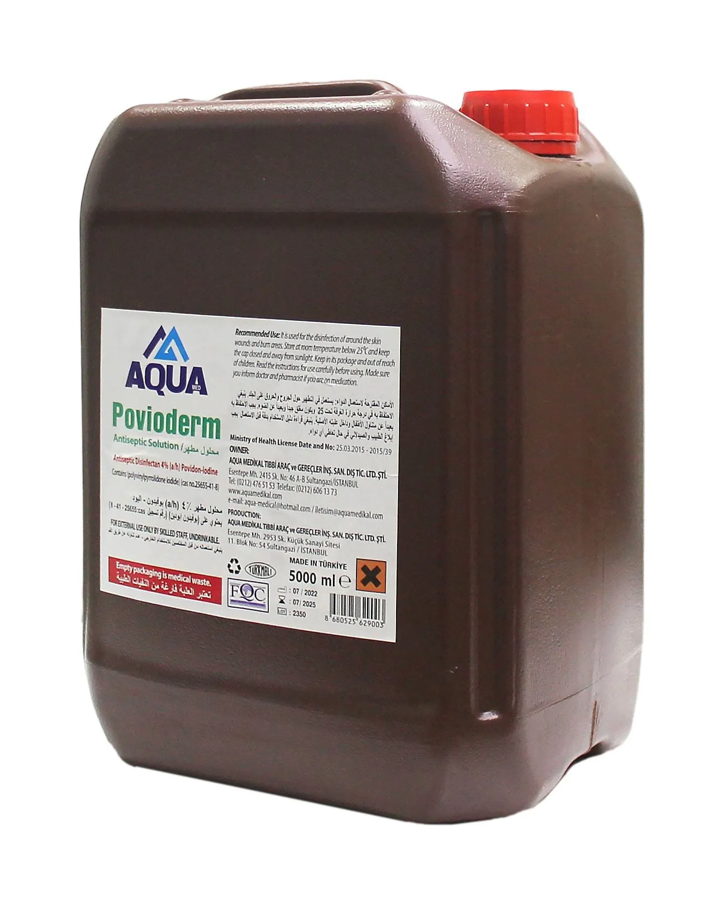 Povioderm Solution Antiseptique 10% 5000 ml
