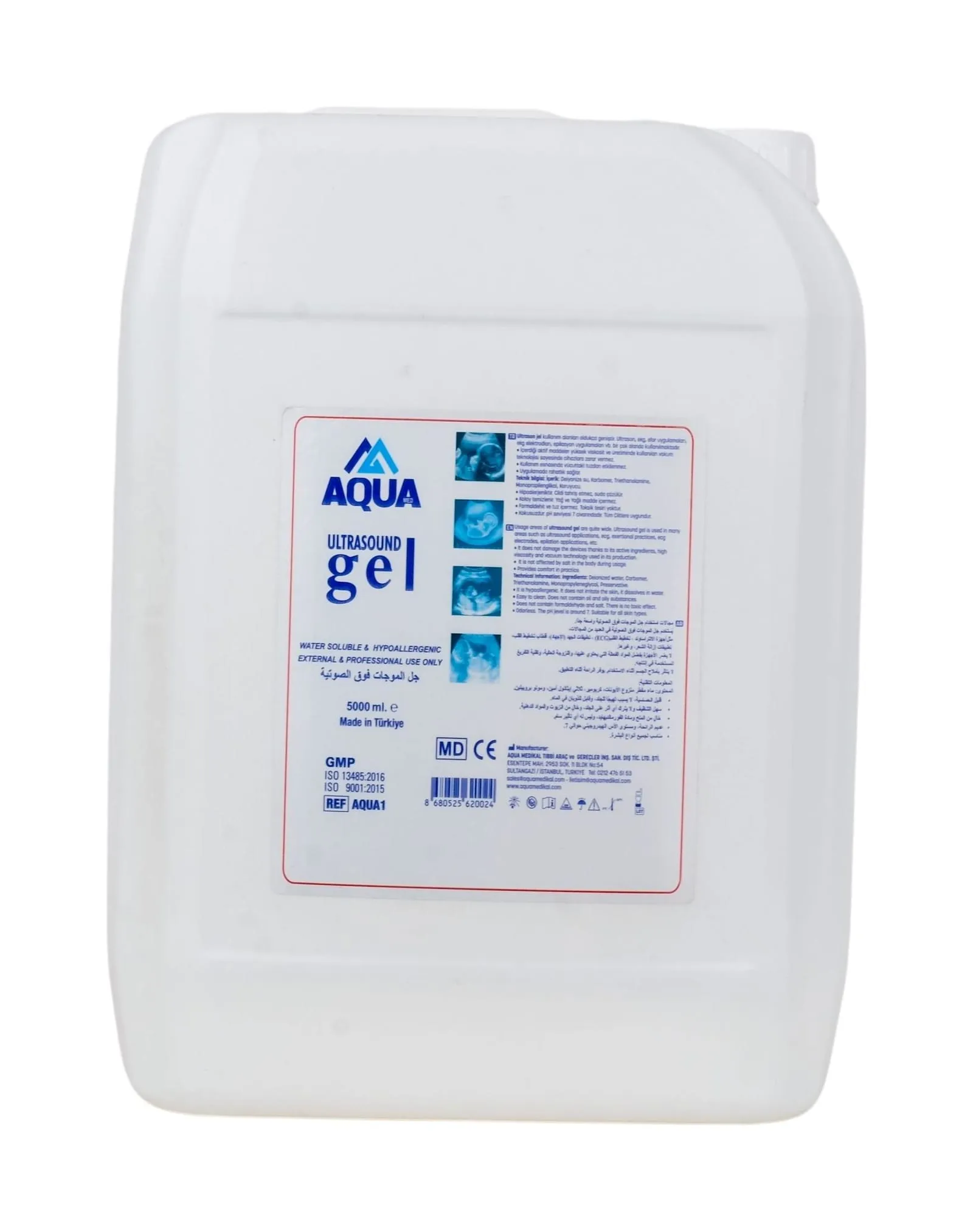 Gel pour Échographie 5000 ml bidon