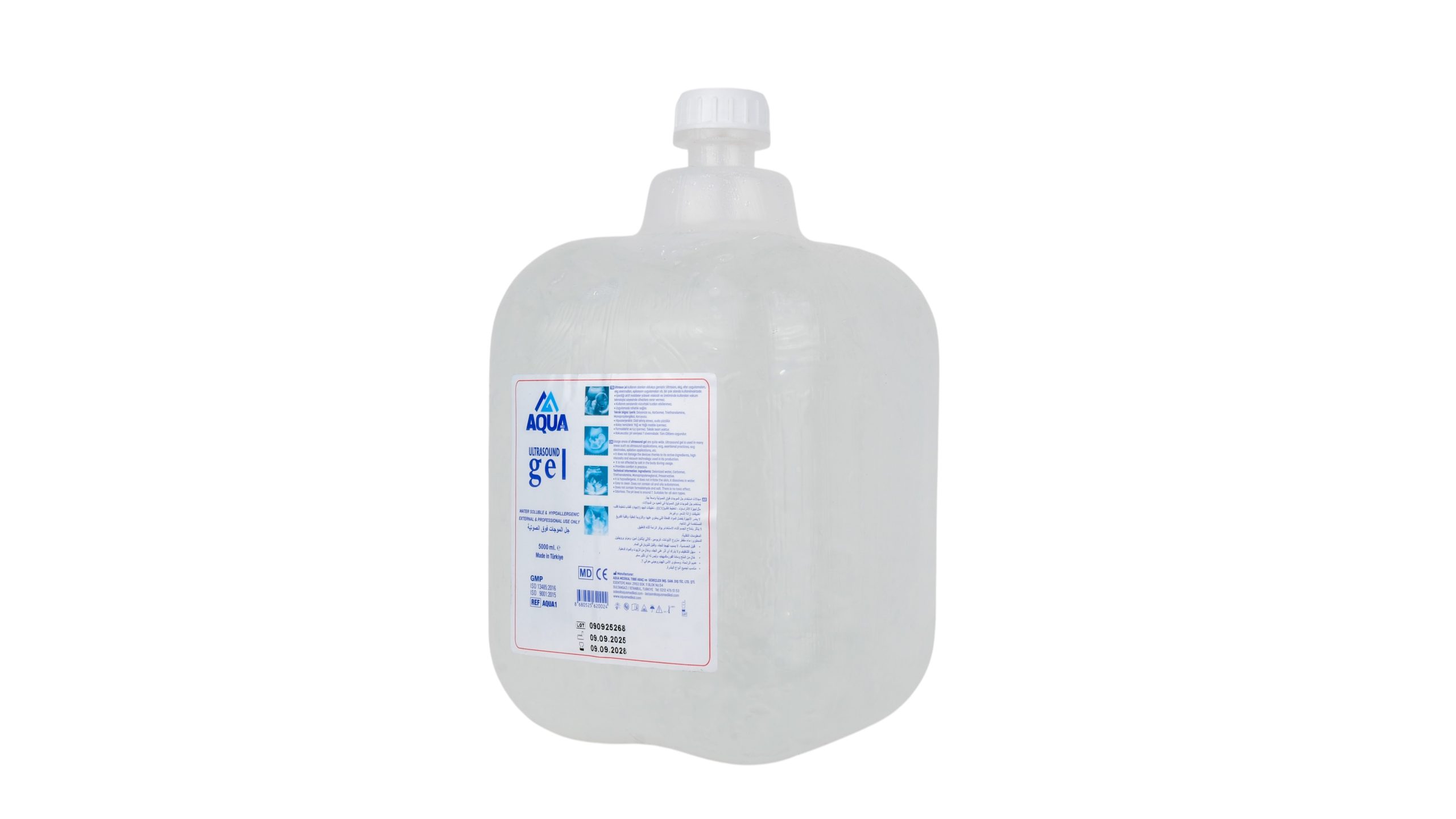 Ultrason Jeli 5000 ml Yumuşak Torba